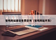 寶雞網(wǎng)站建設免費咨詢（寶雞網(wǎng)站開發(fā)）