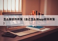 怎么做軟件開發(fā)（自己怎么做app軟件開發(fā)）